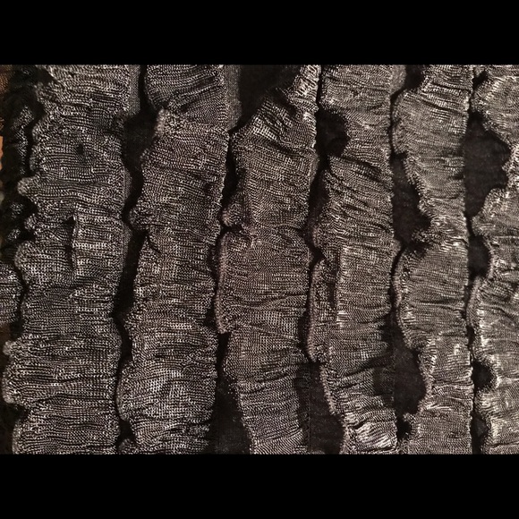 Free People black tunic with ruffles - Picture 4 of 4